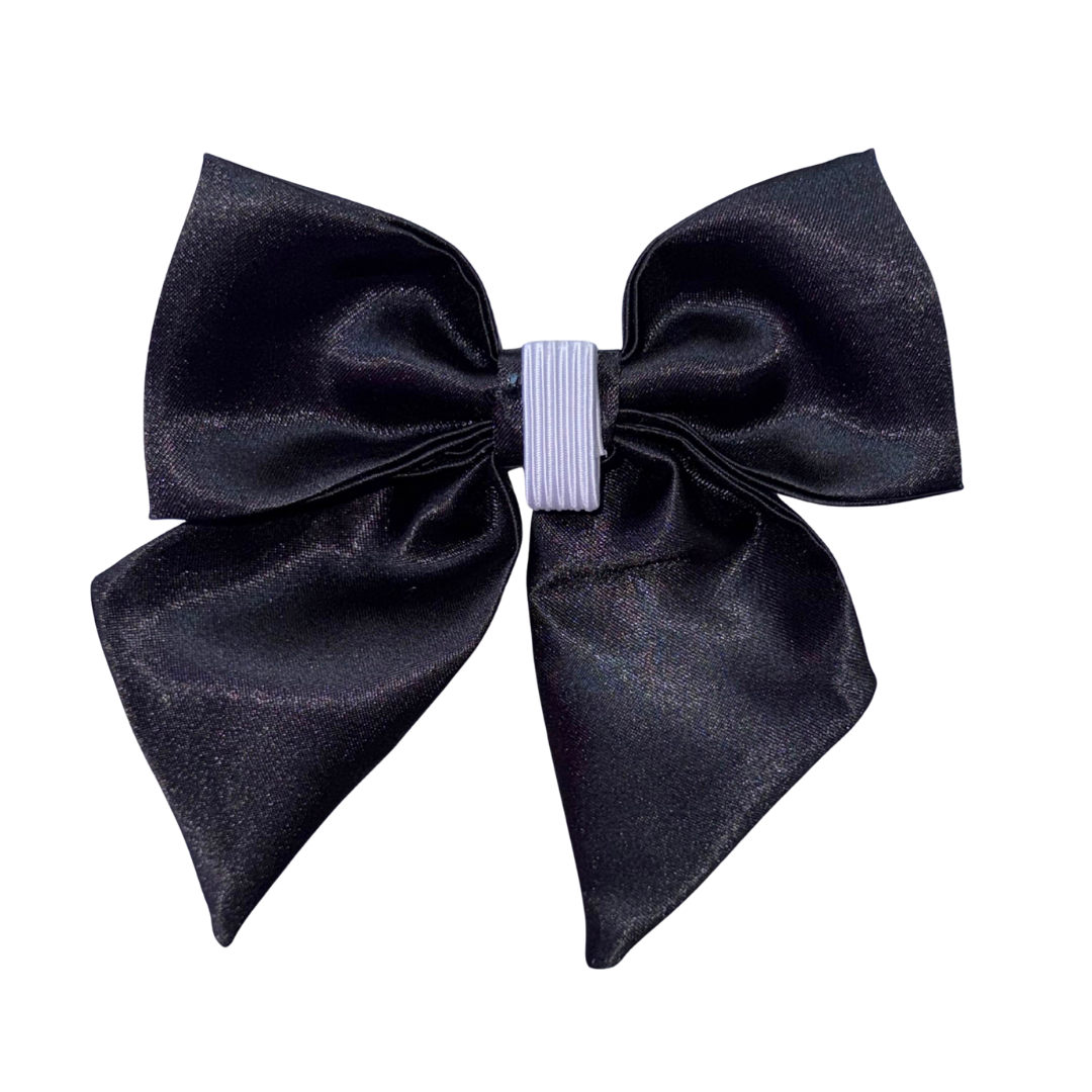 Black Collar Bow