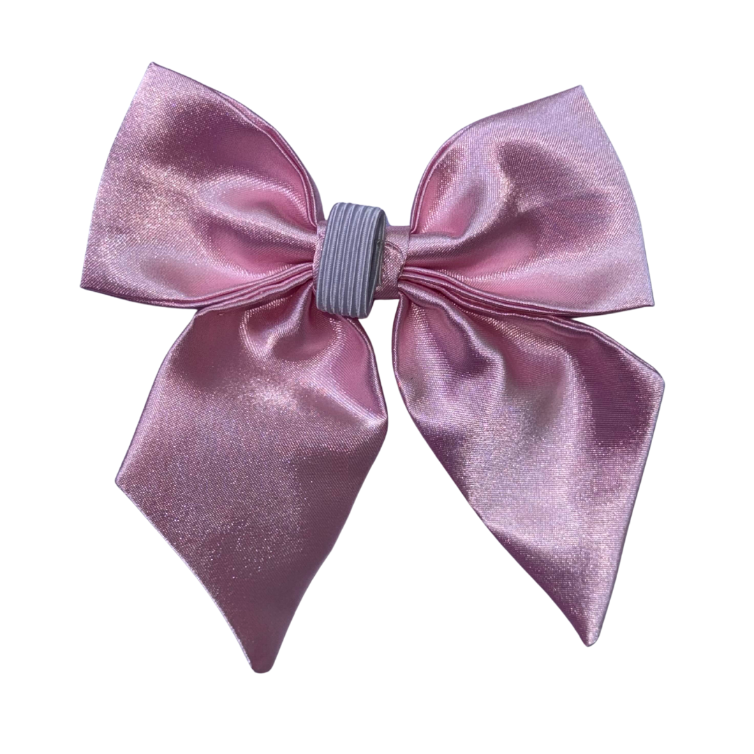 Baby Pink Collar Bow