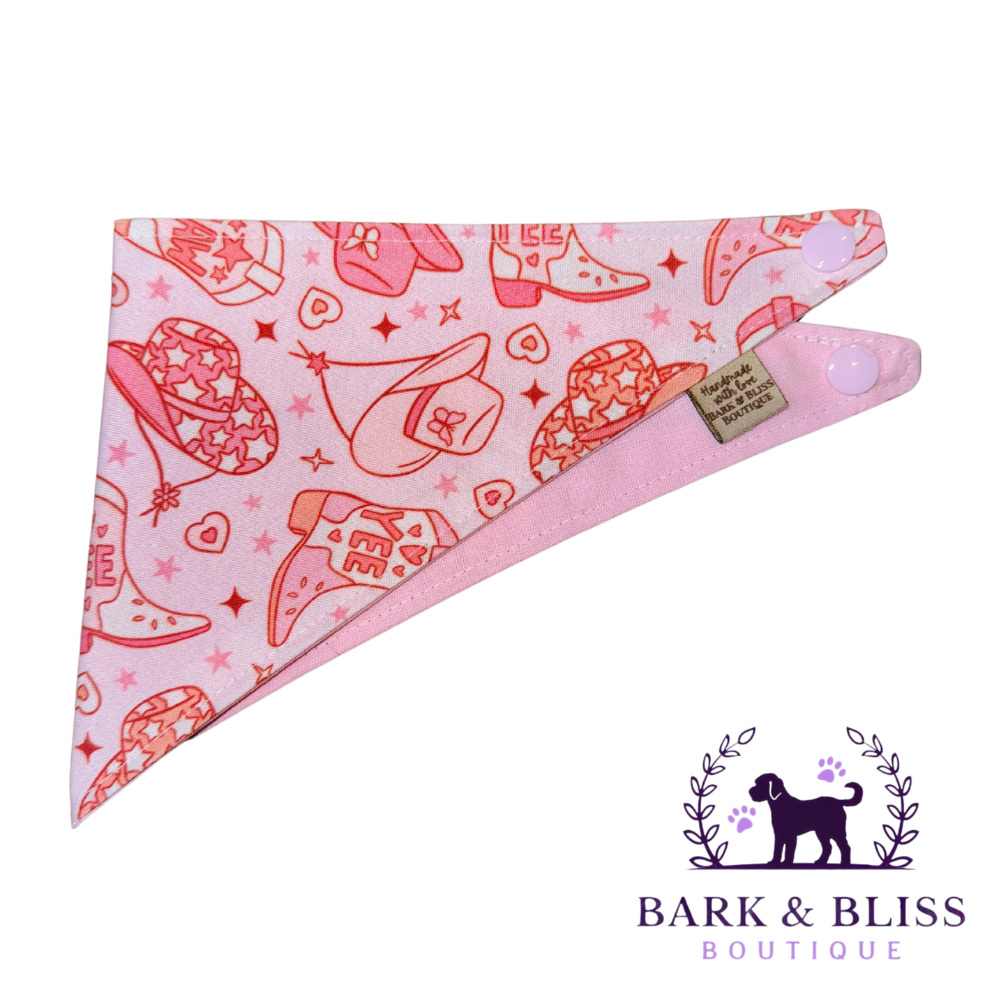 Pink Cowgirl Bandana