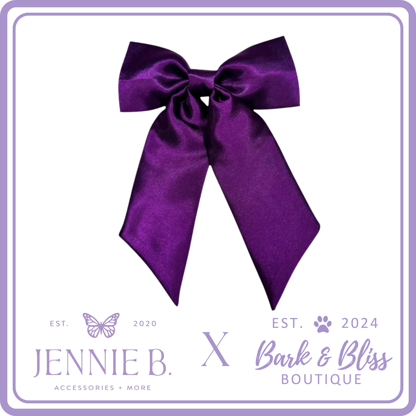 Plum Matching Human Bow