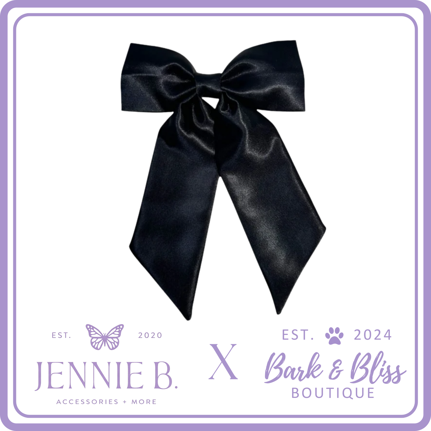 Black Matching Human Bow