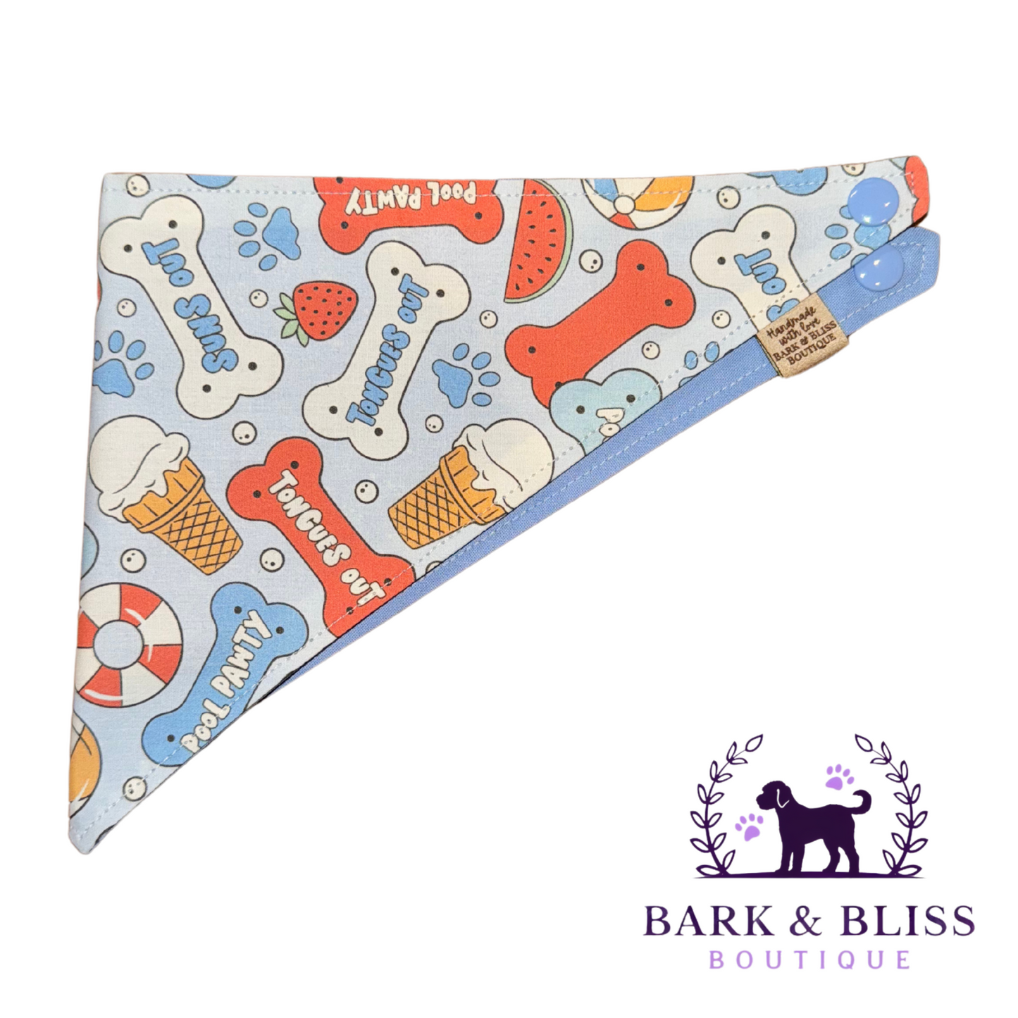 Pool Pawty Bandana