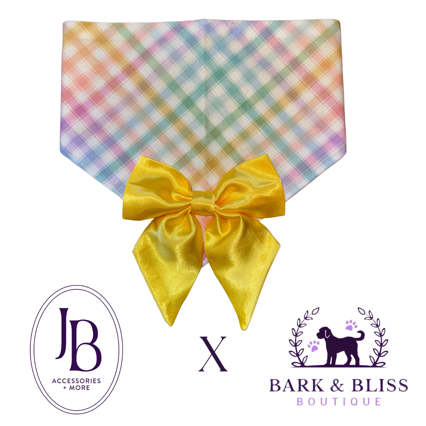 JB X B&B Collab Yellow Bandana