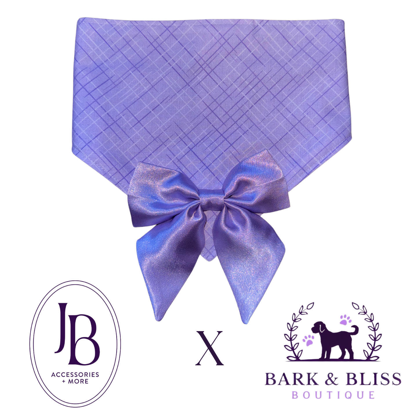 JB X B&B Collab Lavender Bandana