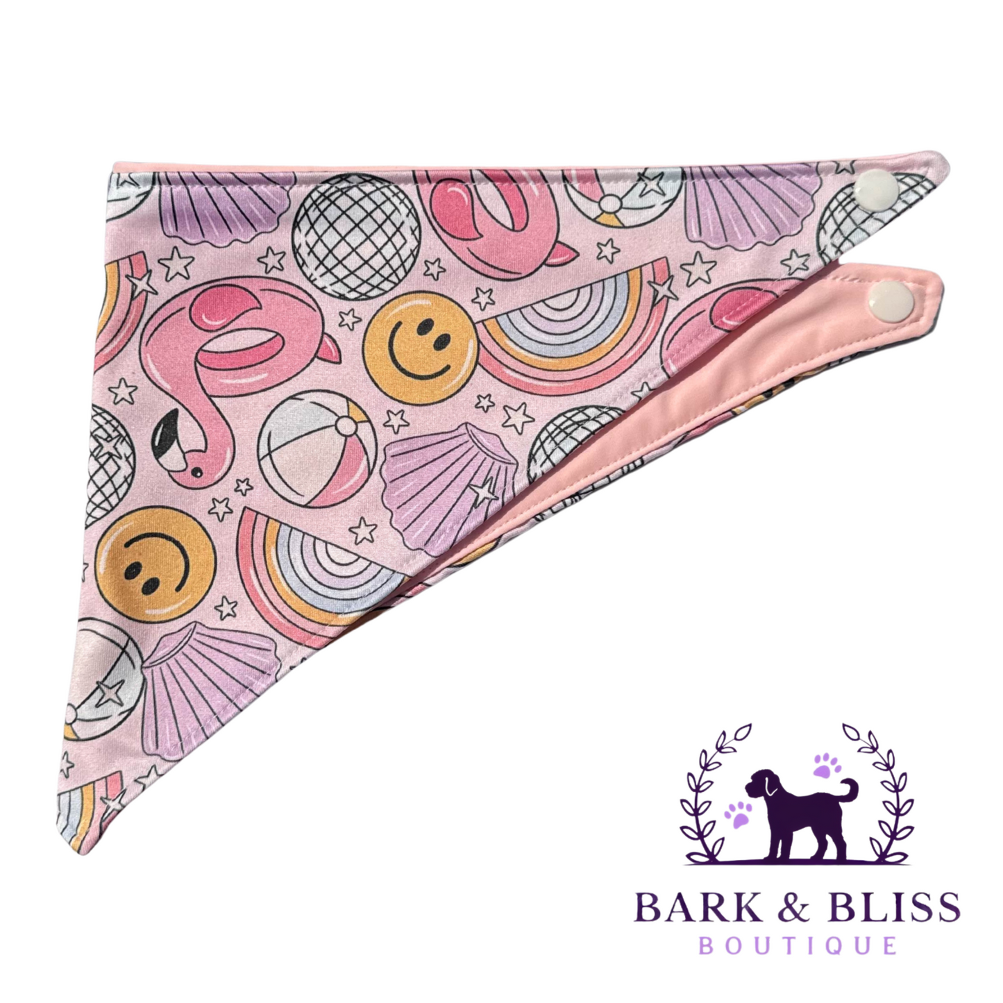 Pink Summer Cooling Bandana