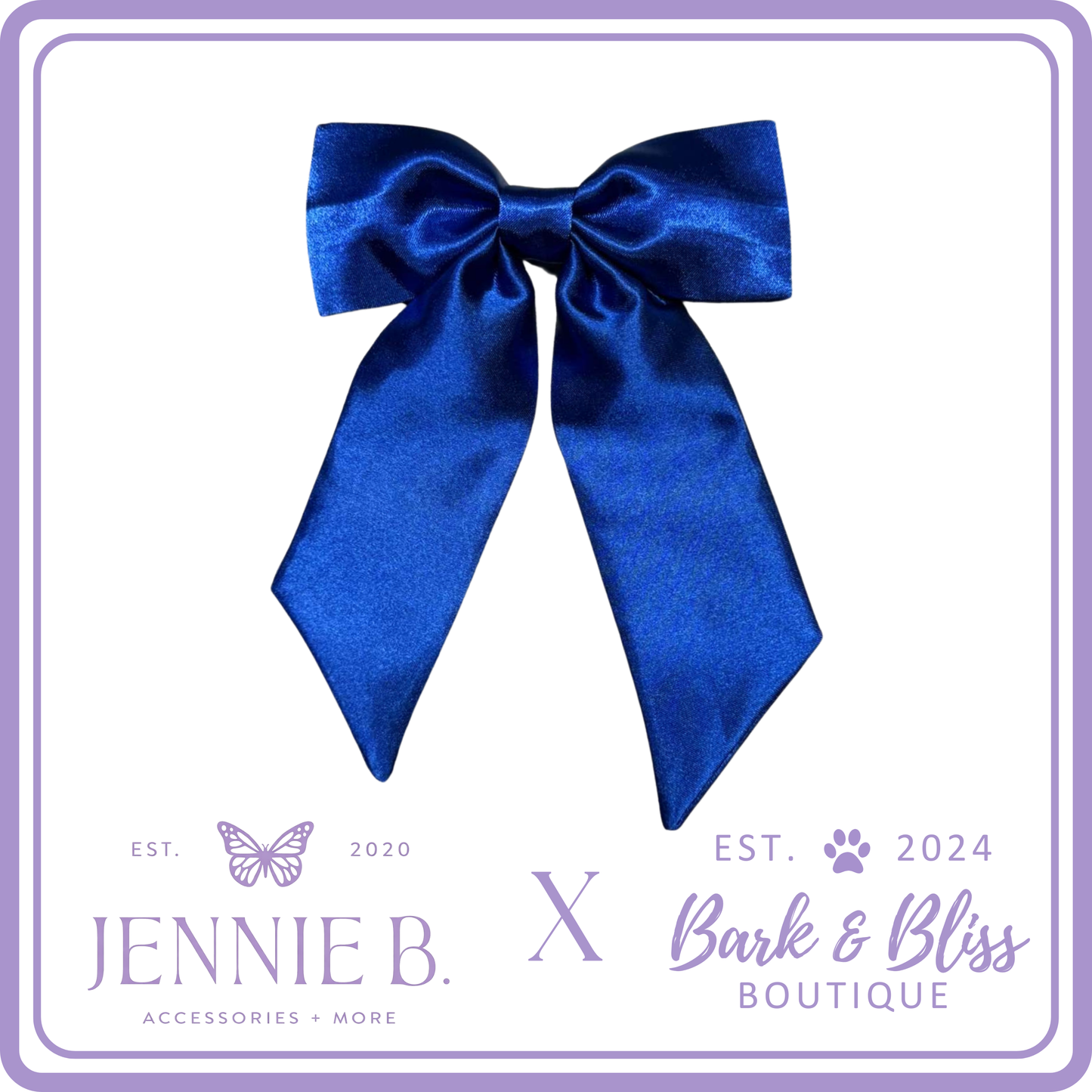 Blue Matching Human Bow