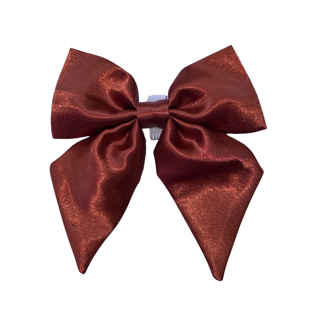 Amber Collar Bow