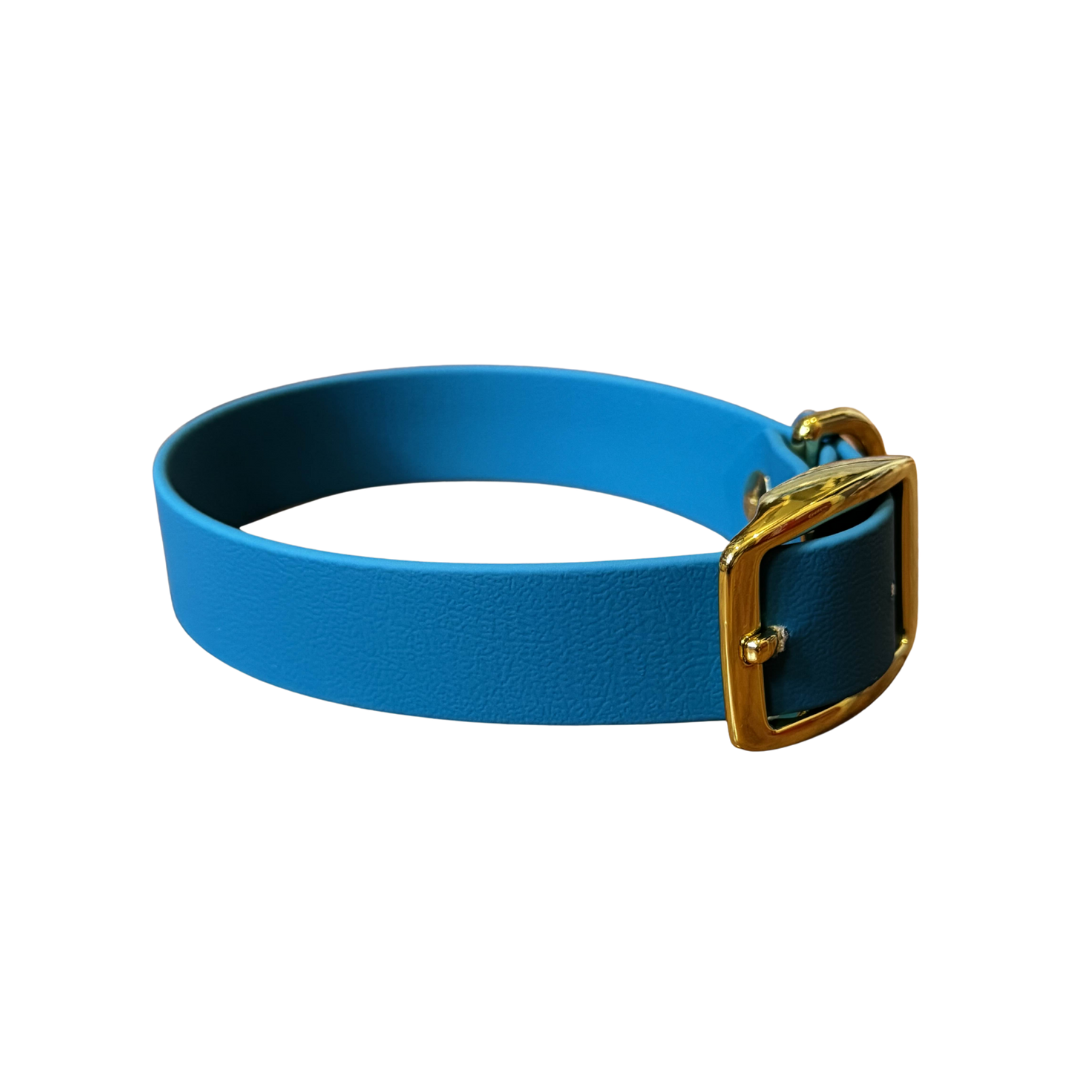 Dark Teal Biothane Collar