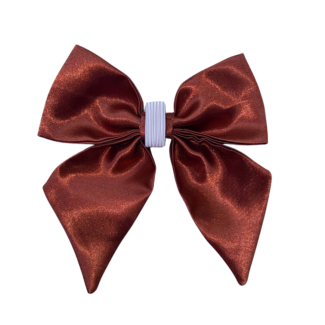 Amber Collar Bow
