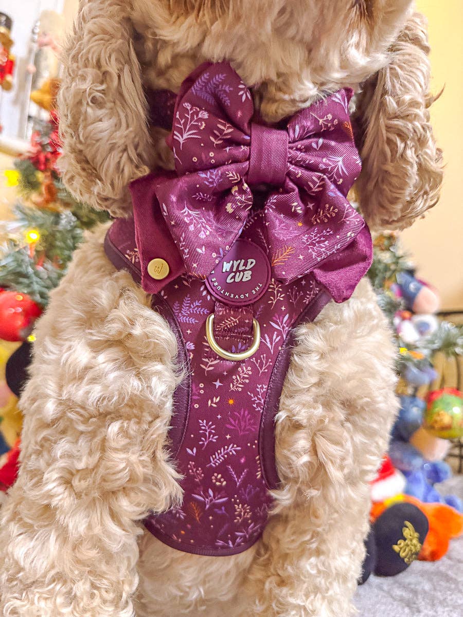 Dog Butterfly Bow: Chiswick Fig