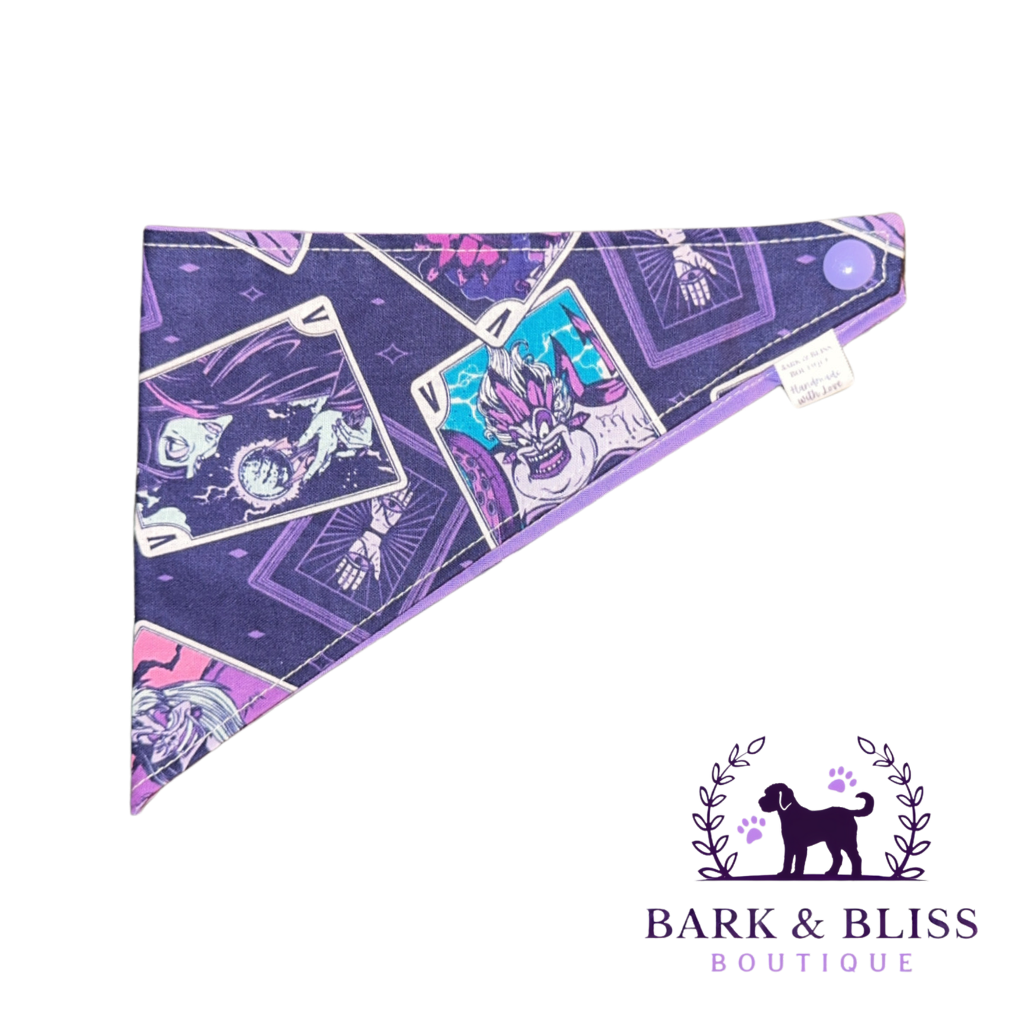 Purple Disney Villains Bandana