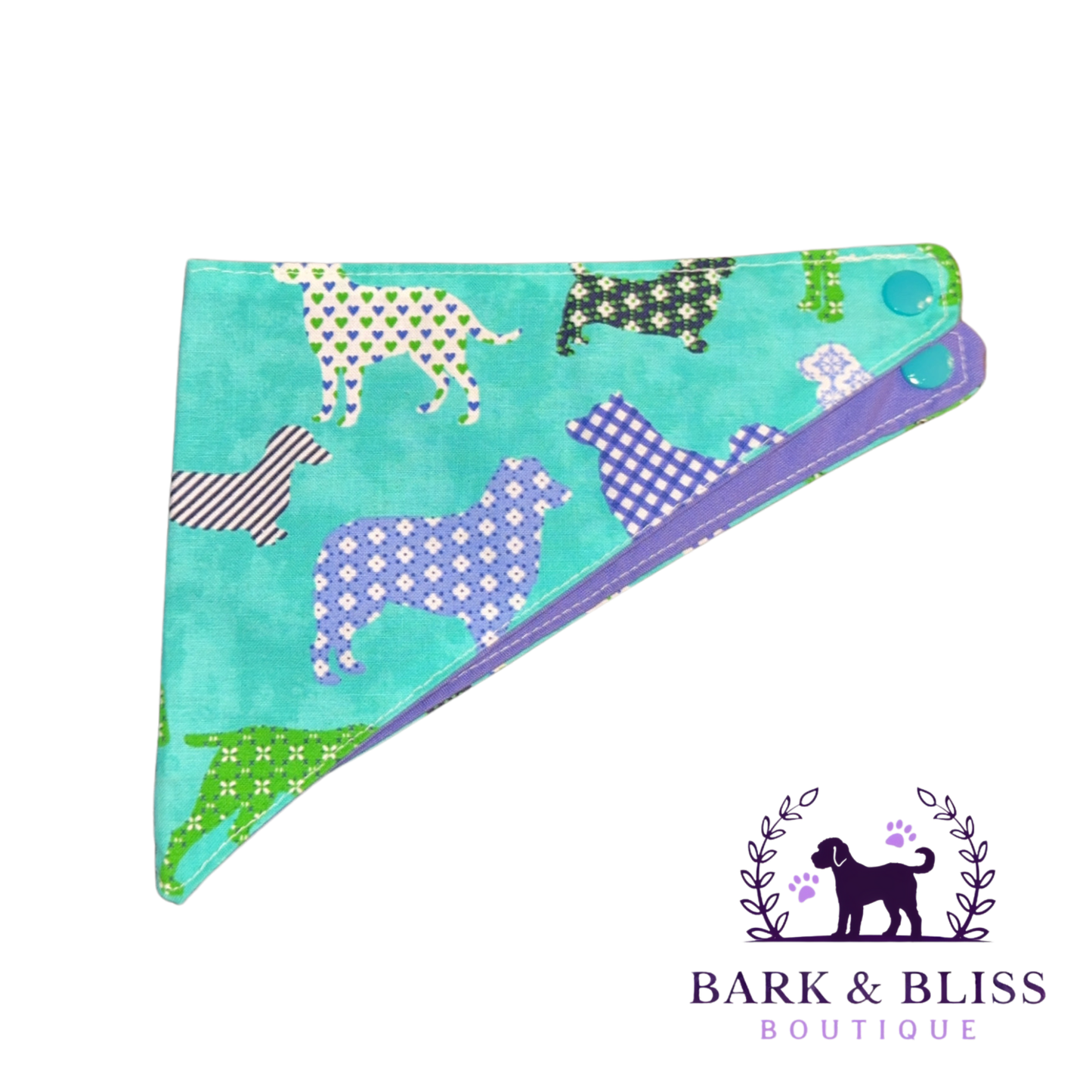 Green Dog Bandana