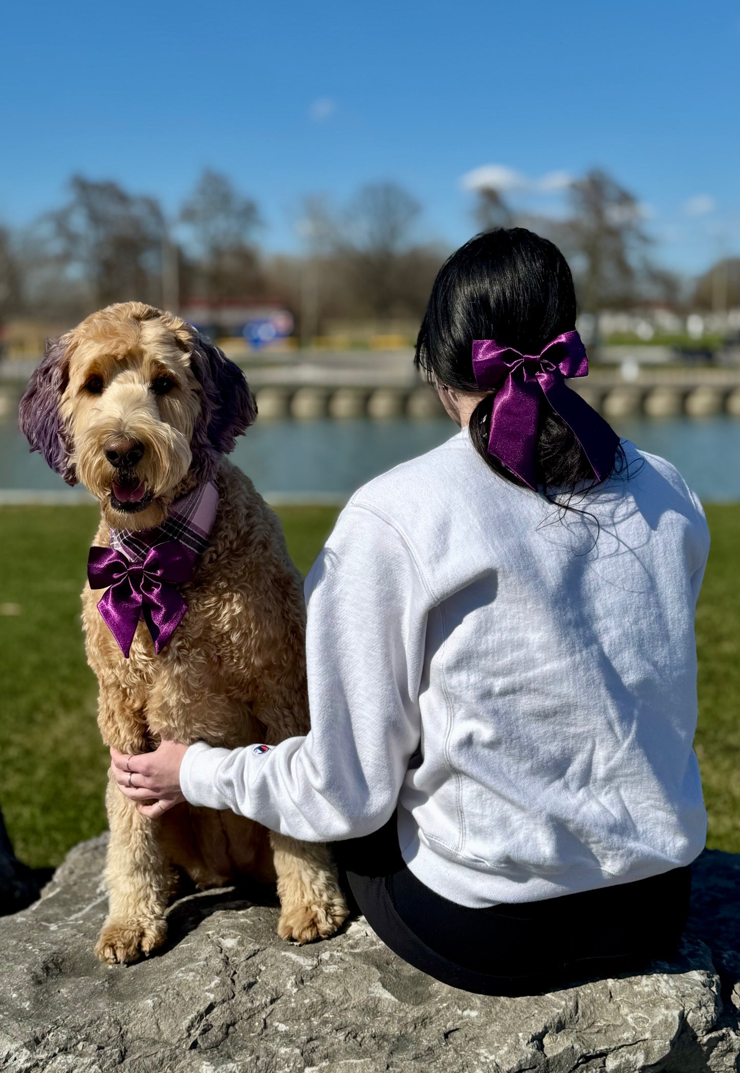 JB X B&B Collab Plum Bandana