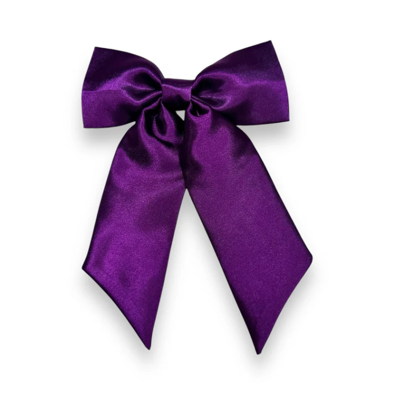 Plum Matching Human Bow