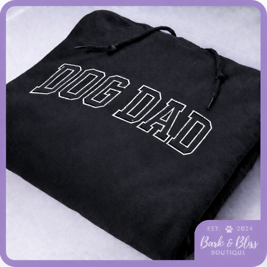 Dog Dad Embroidered Sweater