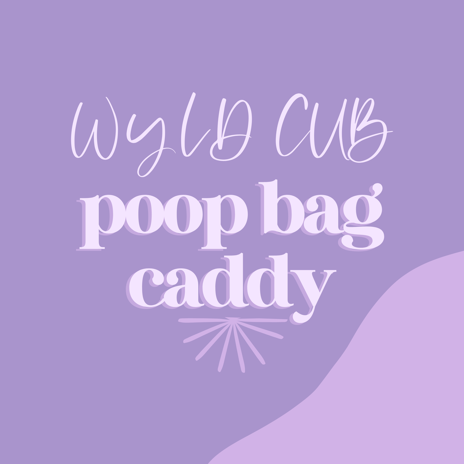 Wyld Cub Poop Bag Caddy