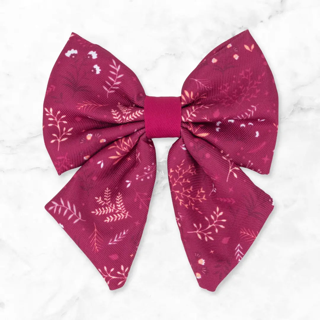 Dog Sailor Bow: Chiswick Dragonfruit