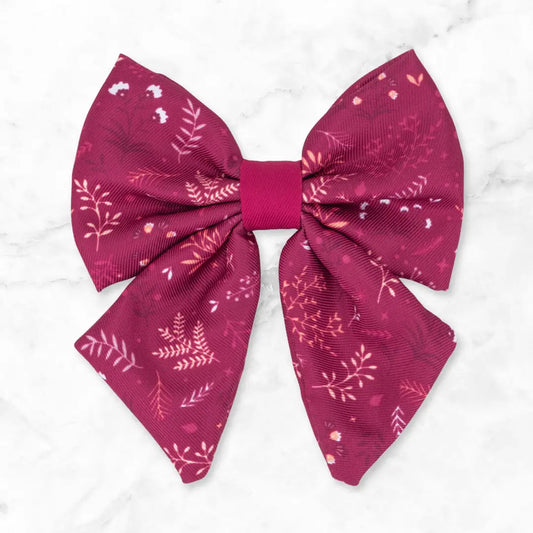 Dog Sailor Bow: Chiswick Dragonfruit