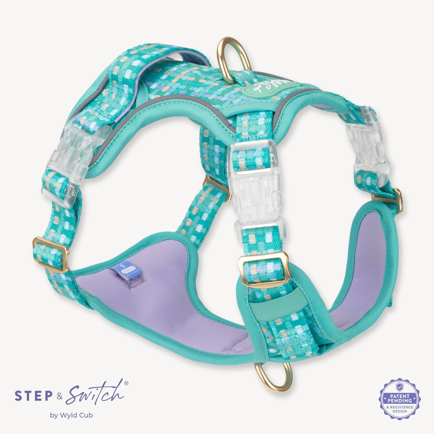 Step & Switch® Dog Harness: Belgravia Sweetpea