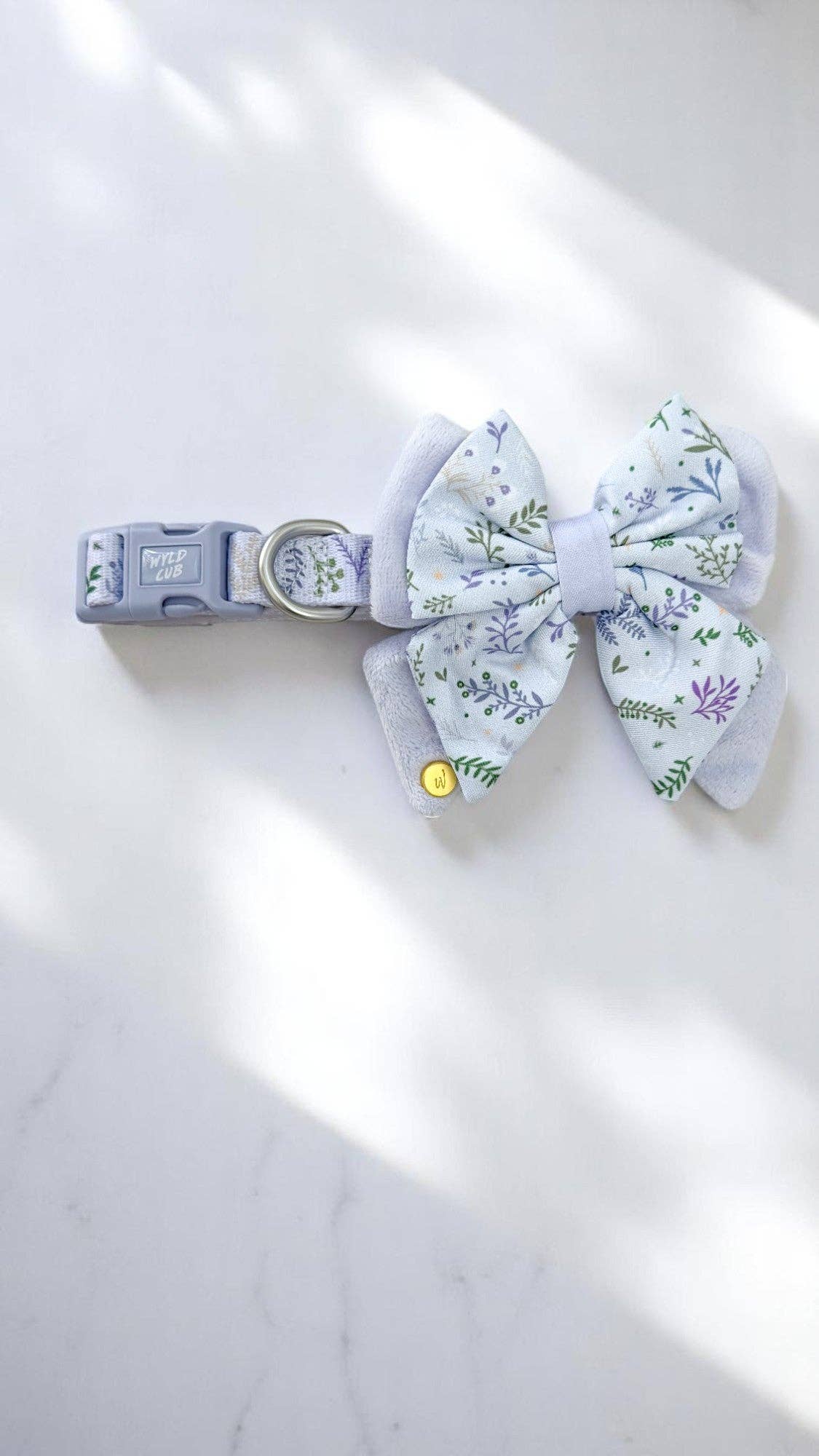 Dog Butterfly Bow: Chiswick Thistle