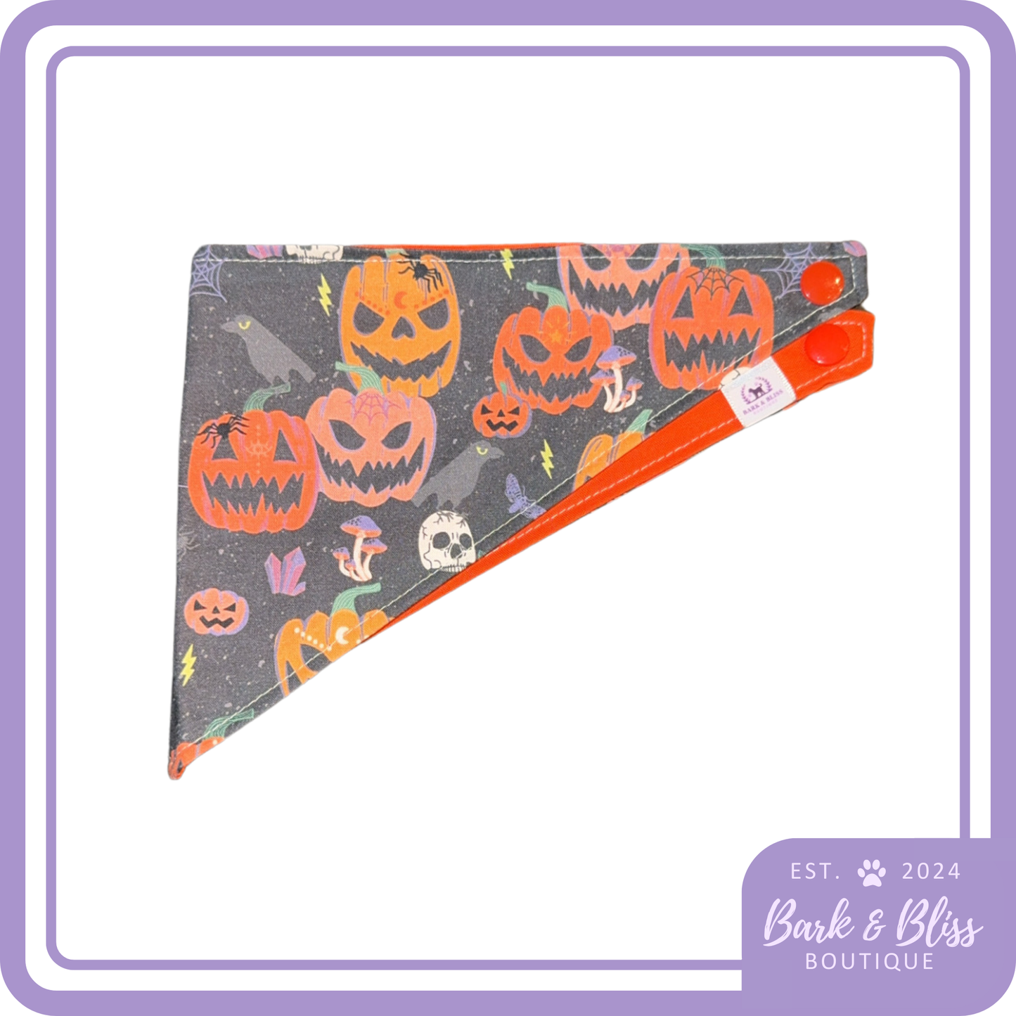 Jack-o'-Lantern Bandana
