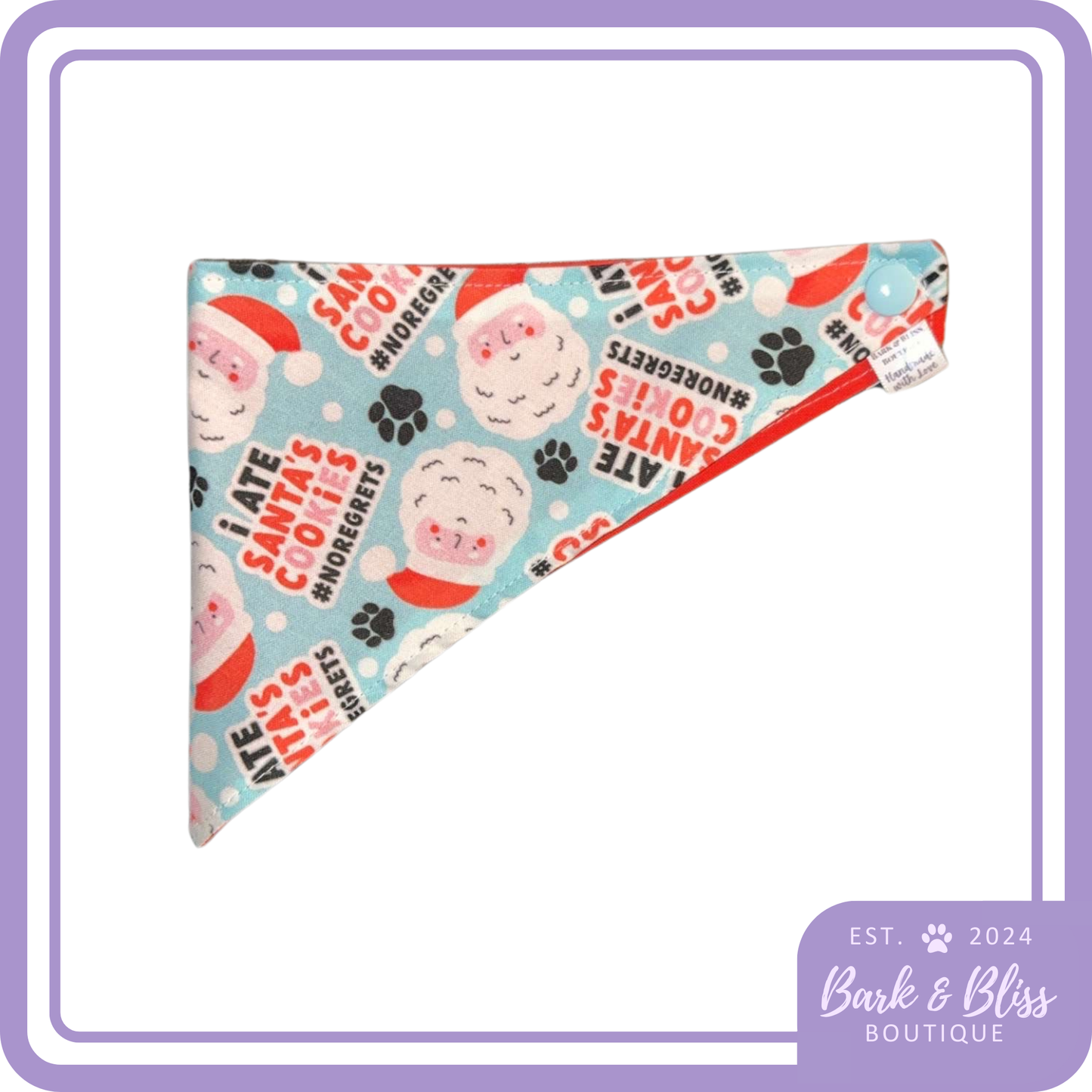 Santa's Cookies Bandana