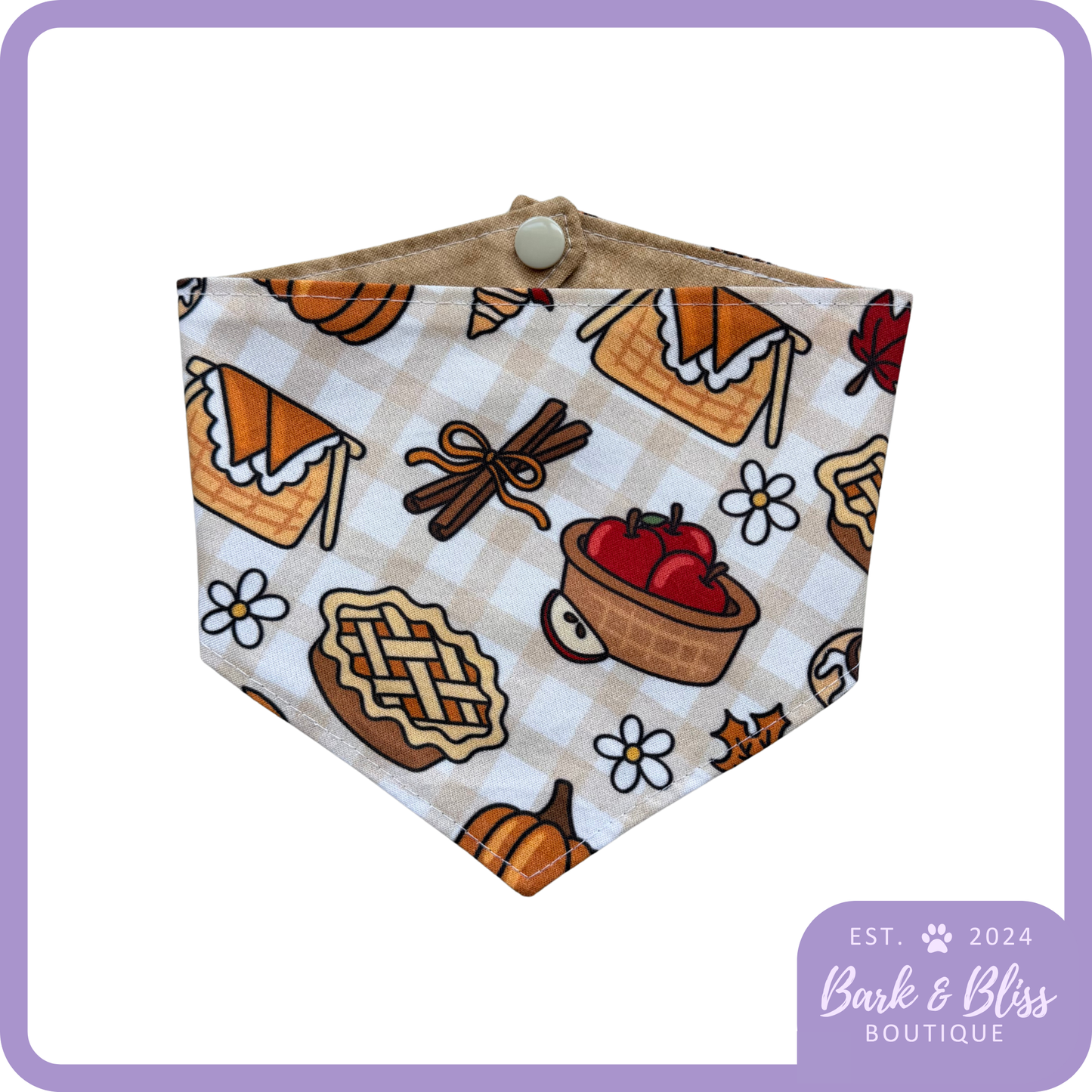 Pumpkin Spice Season Bandana