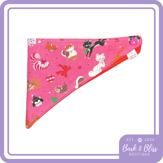 Christmas Disney Cats Bandana