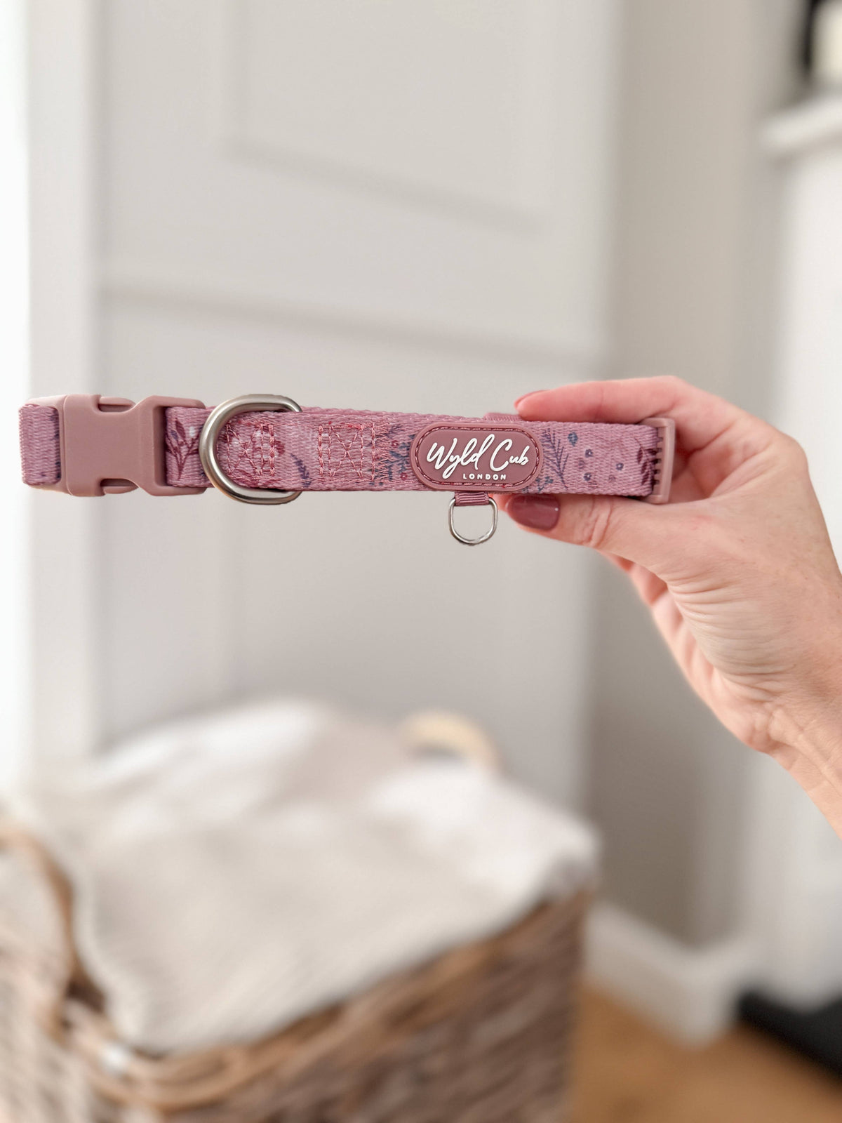 Adjustable Dog Collar: Chiswick Rosewood