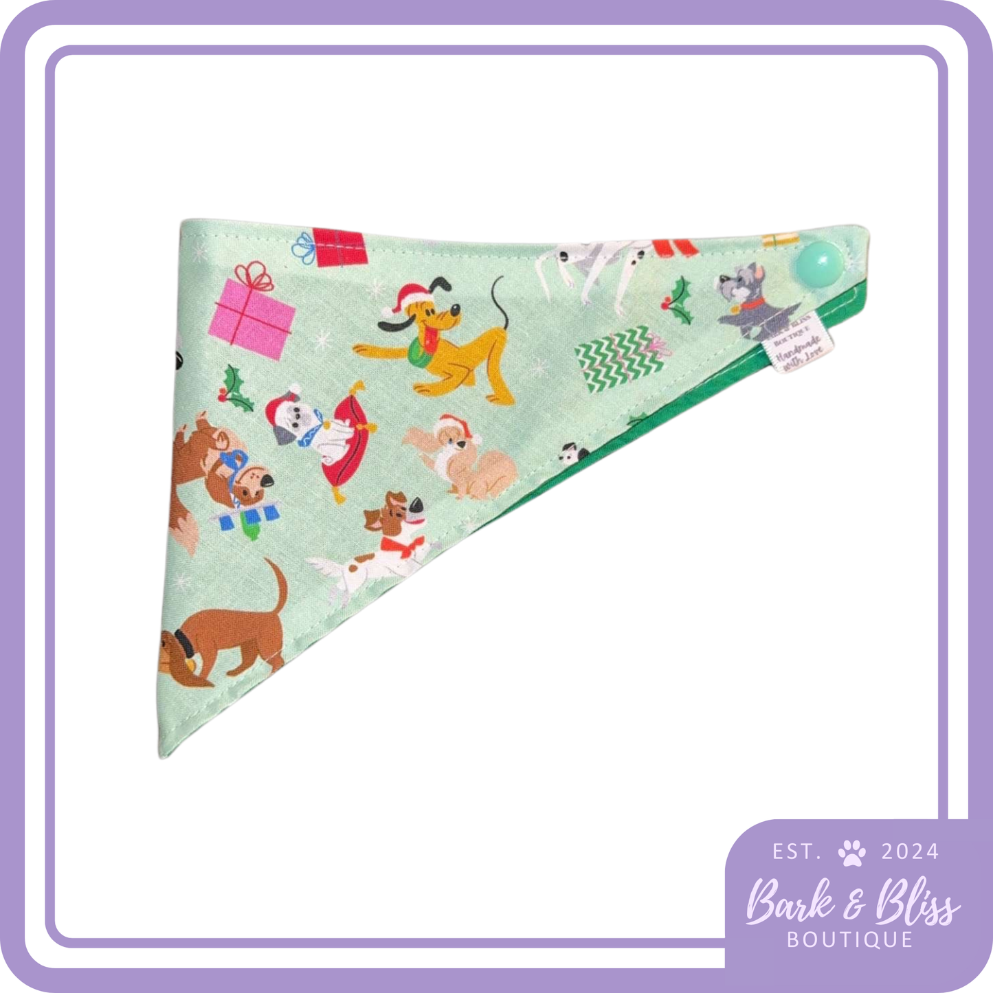 Christmas Disney Dogs Bandana