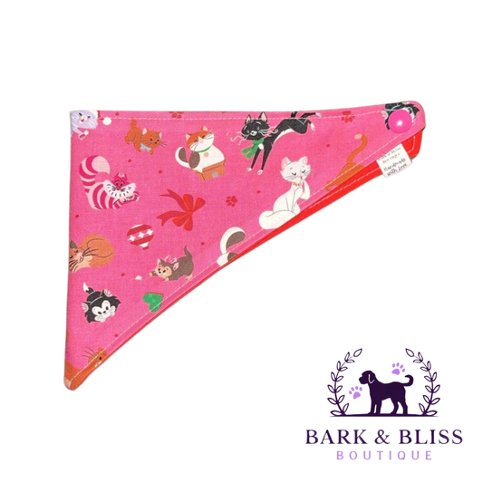 Christmas Disney Cats Bandana