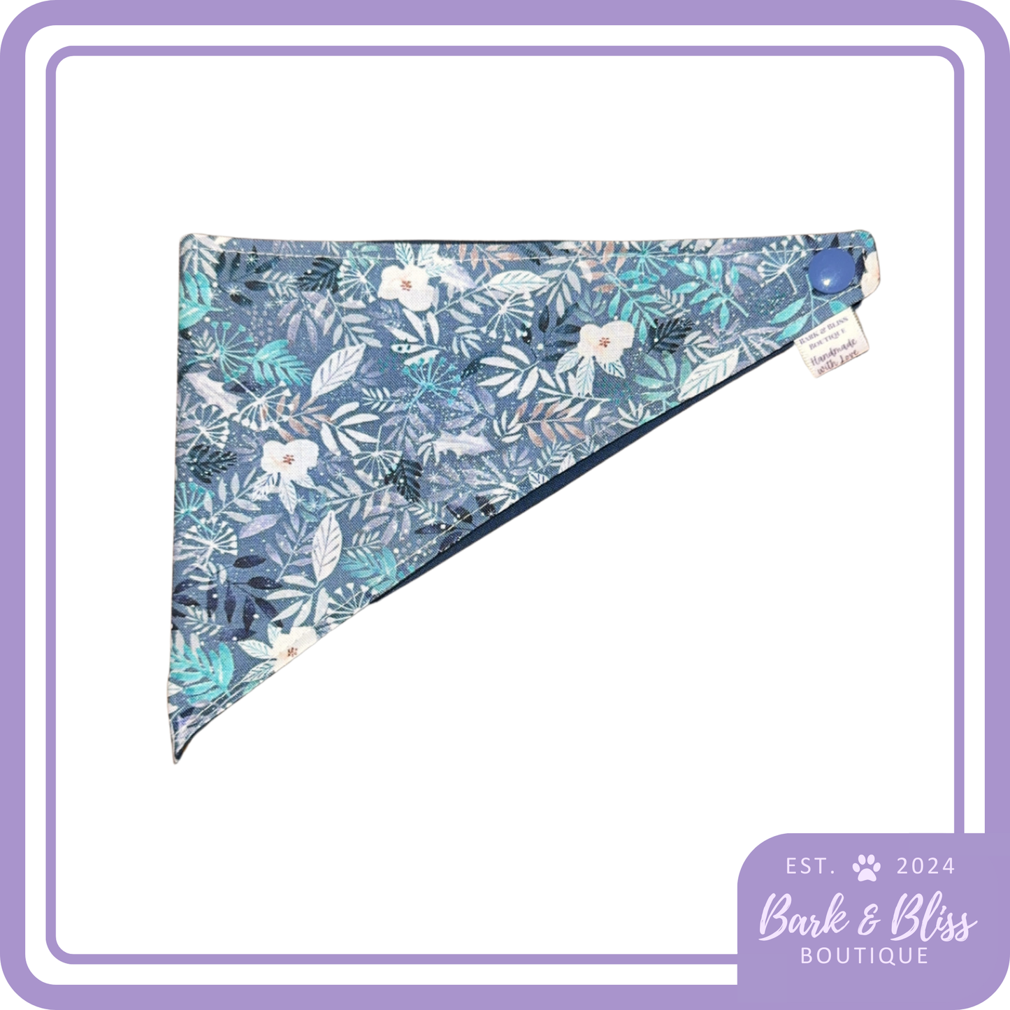 Winter Flower Bandana