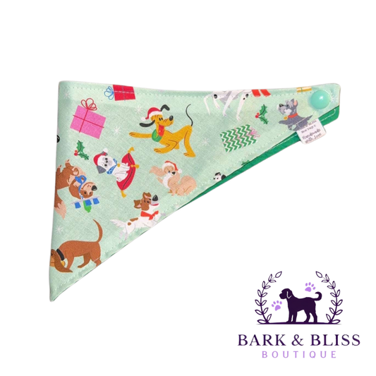 Christmas Disney Dogs Bandana