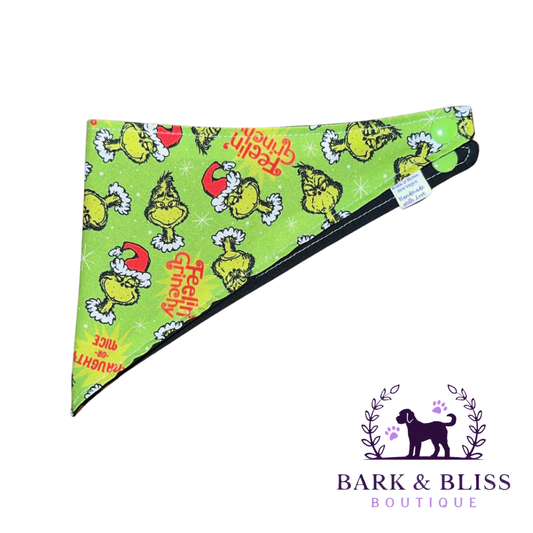Green Grinch Bandana