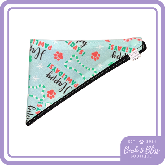 Happy Pawlidays Bandana