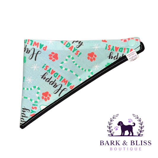 Happy Pawlidays Bandana