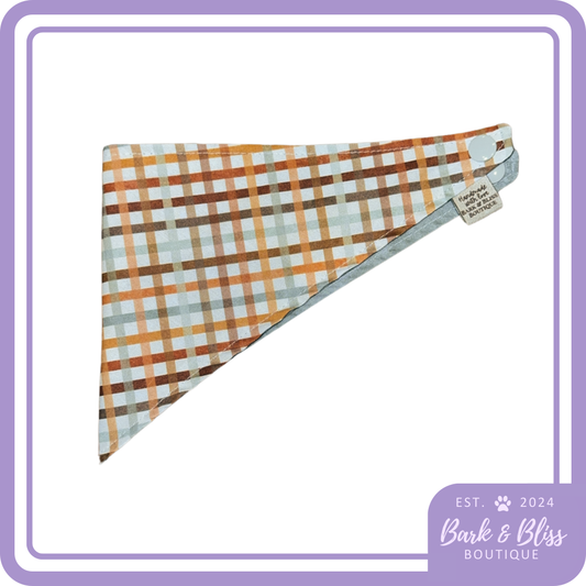 Fall Plaid Bandana