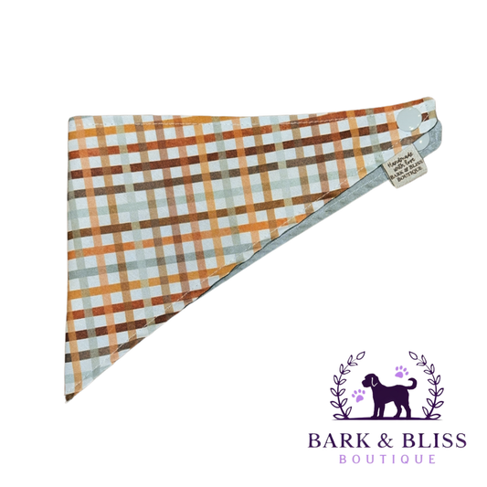 Fall Plaid Bandana