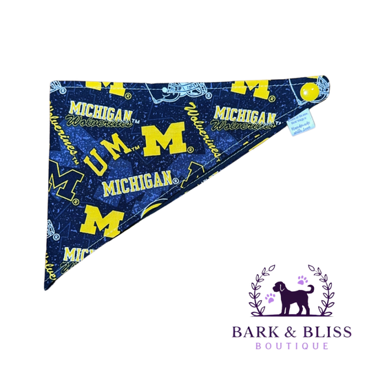 Michigan Wolverines Bandana