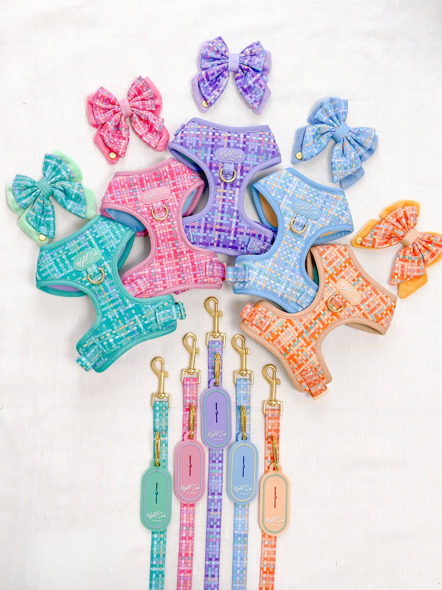 Dog Butterfly Bow: Belgravia Bonbon
