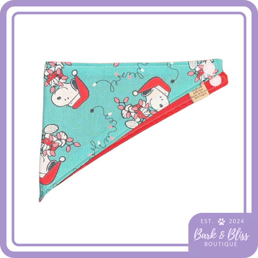 Christmas Snoopy Bandana