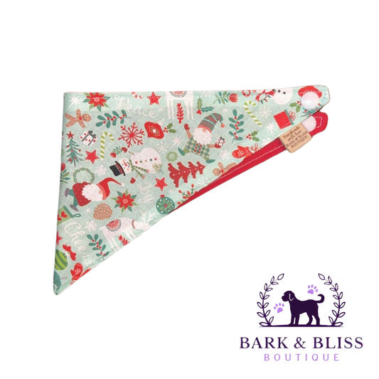 Christmas Gnomes Bandana
