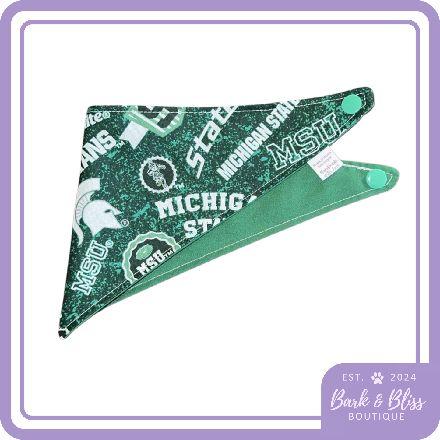 Michigan State Bandana