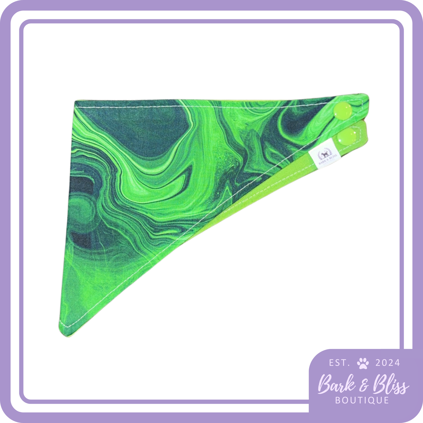 Green Marble Bandana