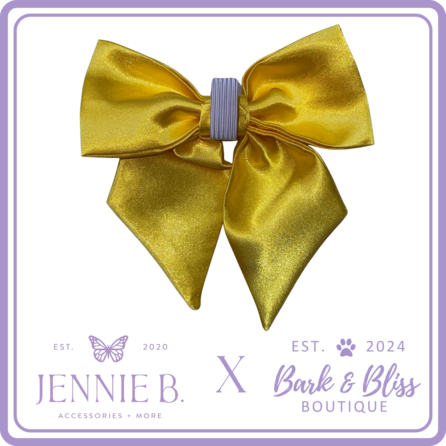 Yellow Collar Bow