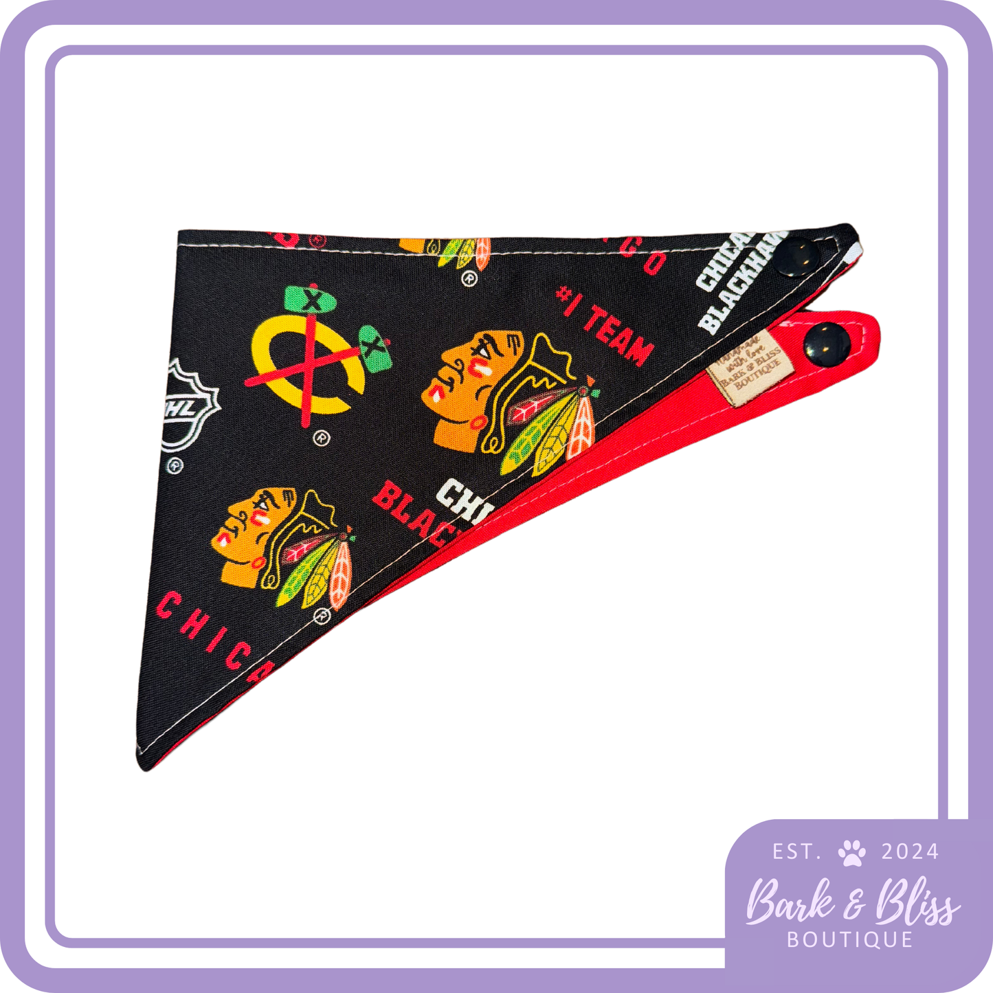 Chicago Blackhawks Bandana