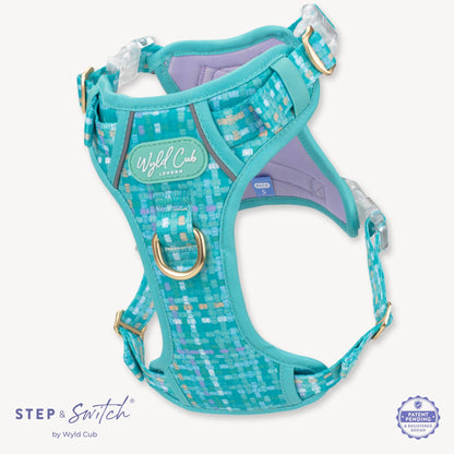 Step & Switch® Dog Harness: Belgravia Sweetpea