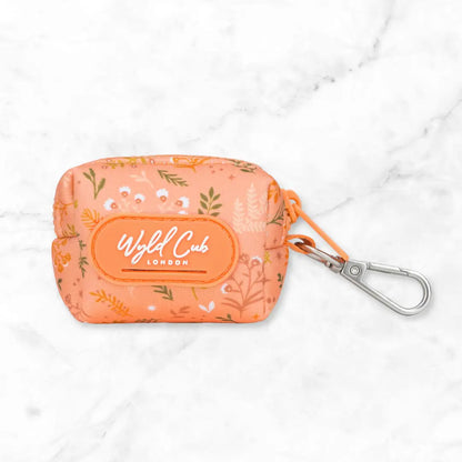 Dog Poop Bag Holder: Chiswick Papaya