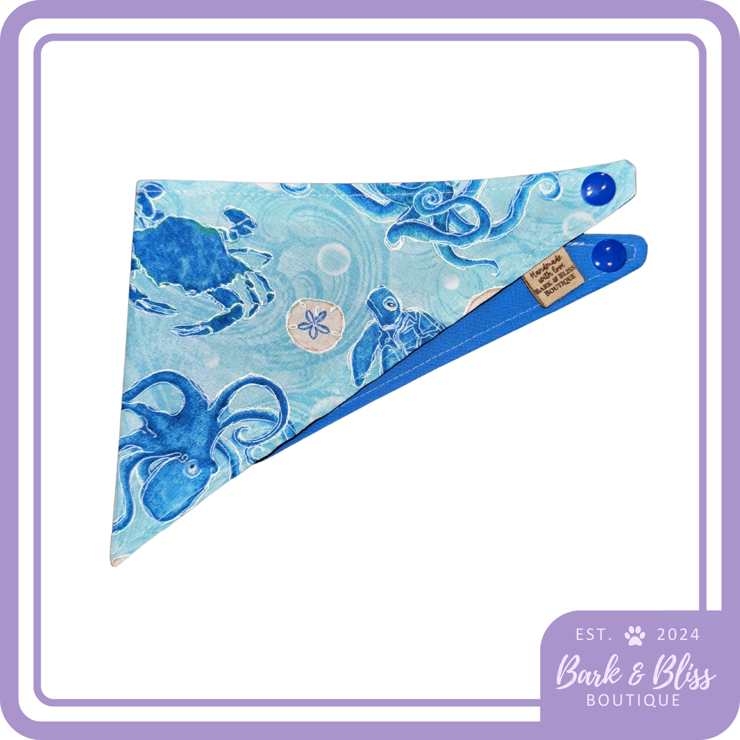 Octopus and Crabs Bandana