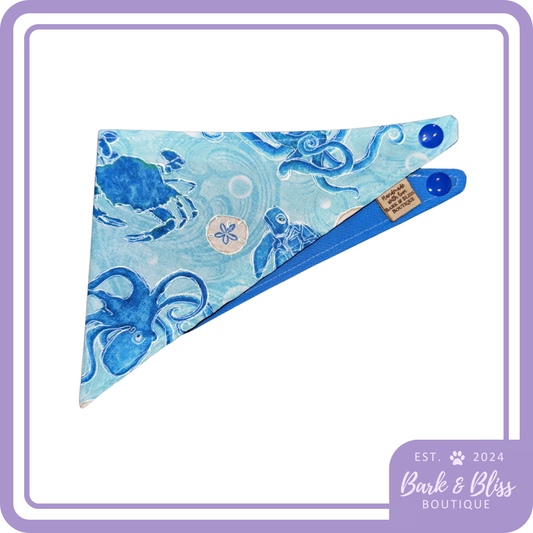Octopus and Crabs Bandana